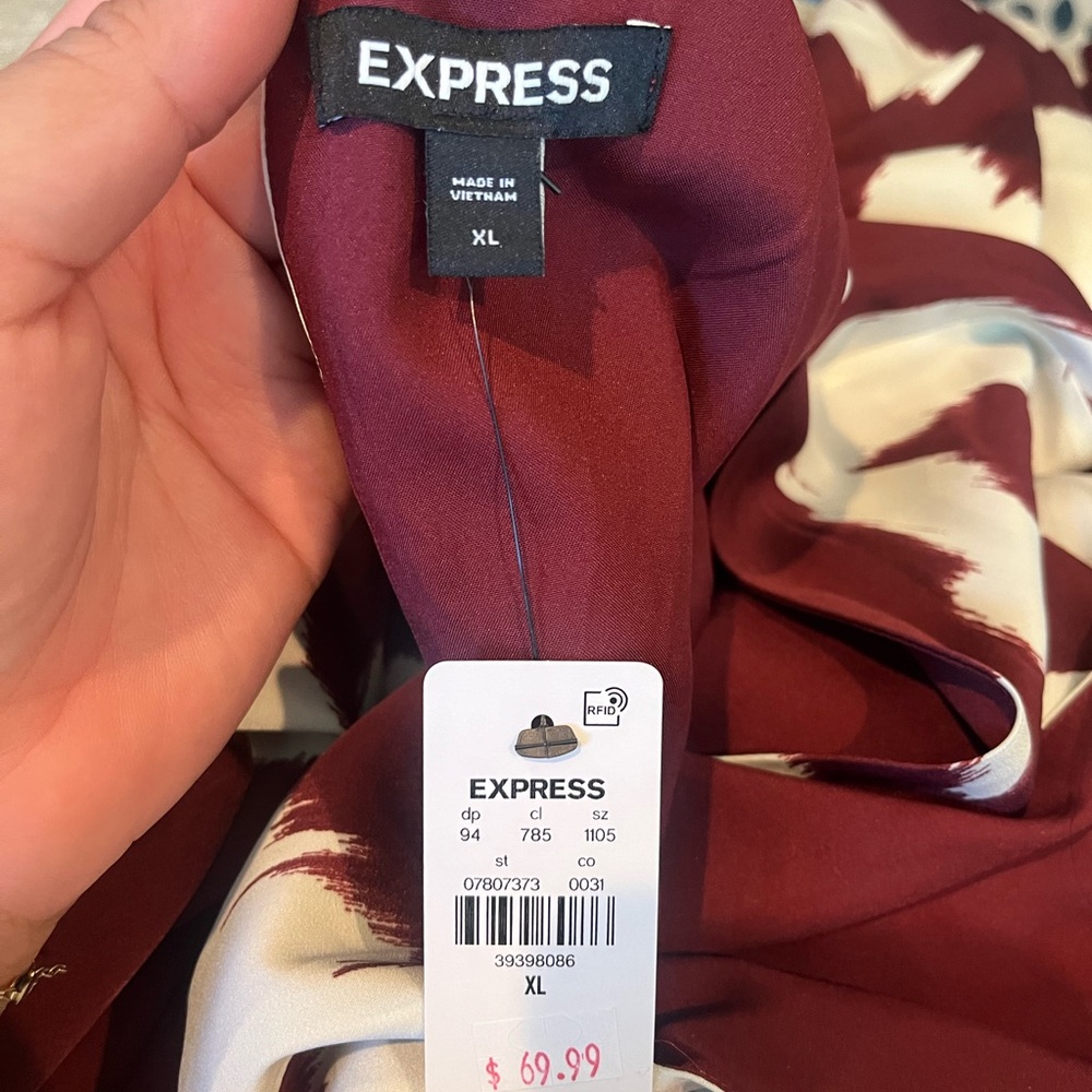 Satin Maxi Dress XL - Picture 5 of 6